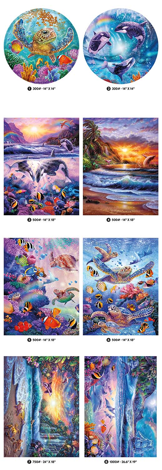 In Multipack Seaside Pieces Vary Ceaco Puzzle Warehouse