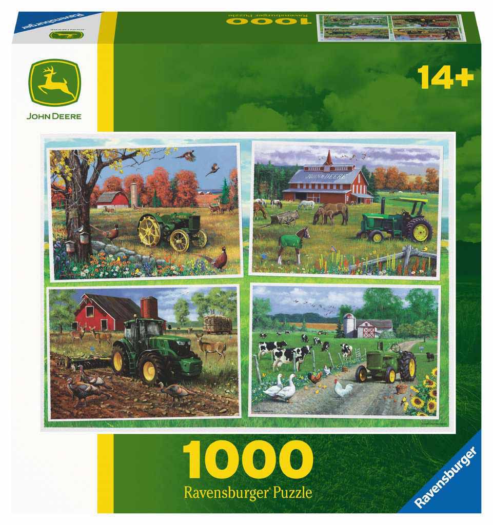 John Deere Classic 1000 Pieces Ravensburger Puzzle Warehouse