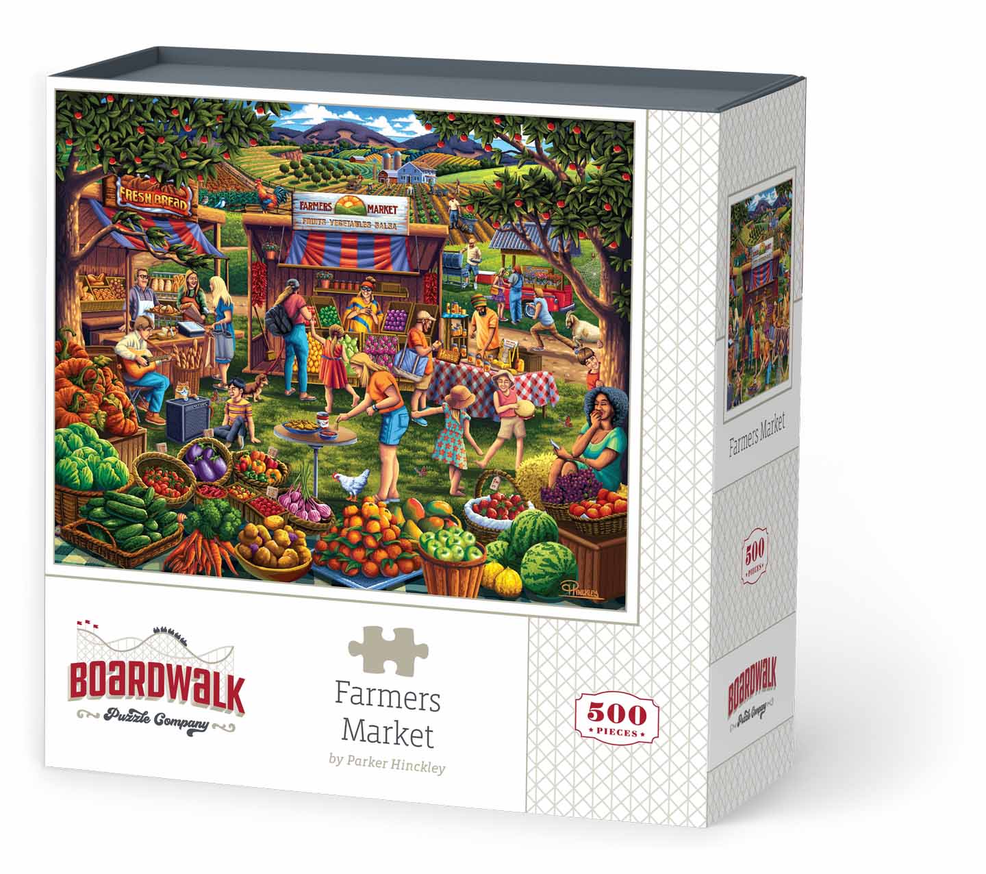 Farmers Market 1000 Pieces Boardwalk Puzzle Warehouse