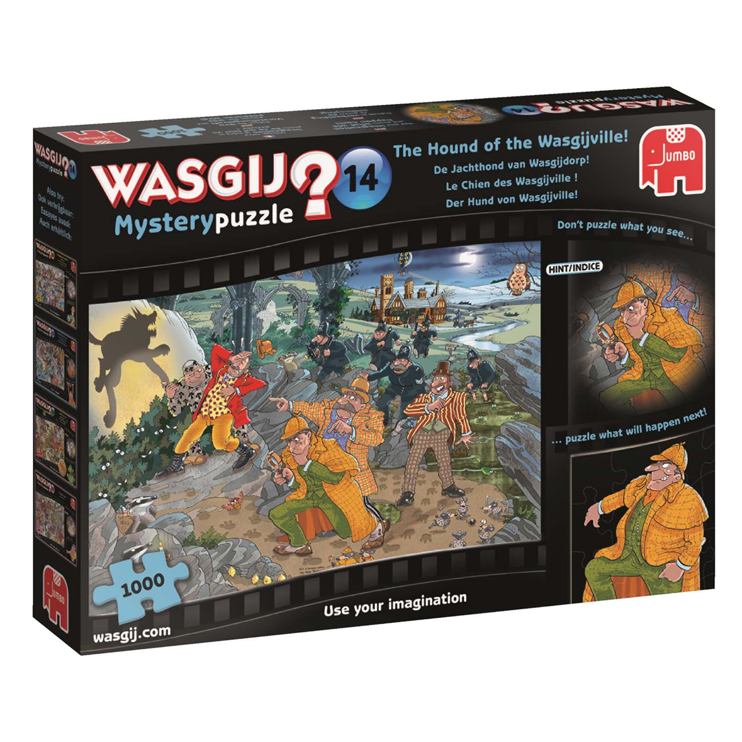 Wasgij Mystery The Hounds Of The Wasgijville Pieces Jumbo