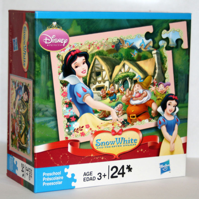 Snow White Meet The Dwarves Pieces Hasbro Puzzle Warehouse