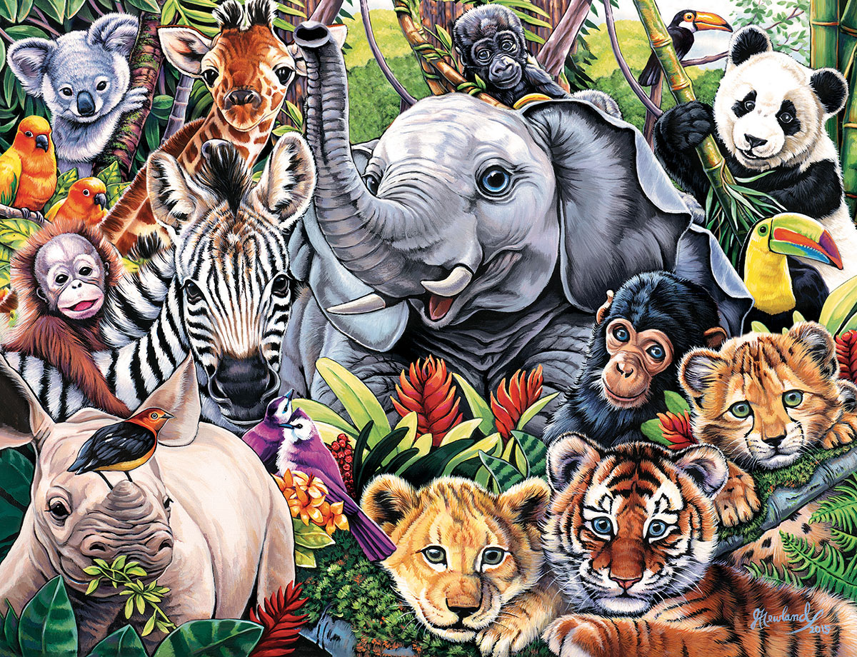 Животные из джунглей