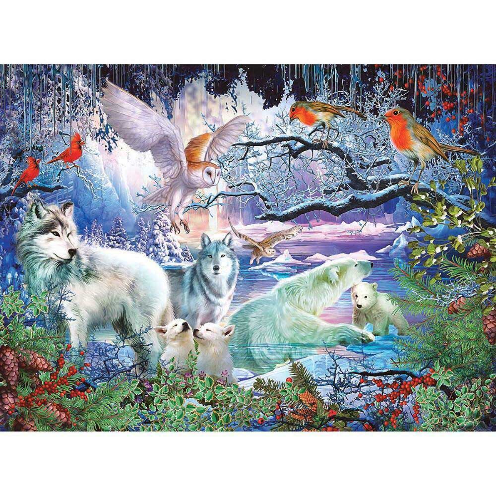 Spirit Of Winter 1000 Pieces RoseArt Puzzle Warehouse