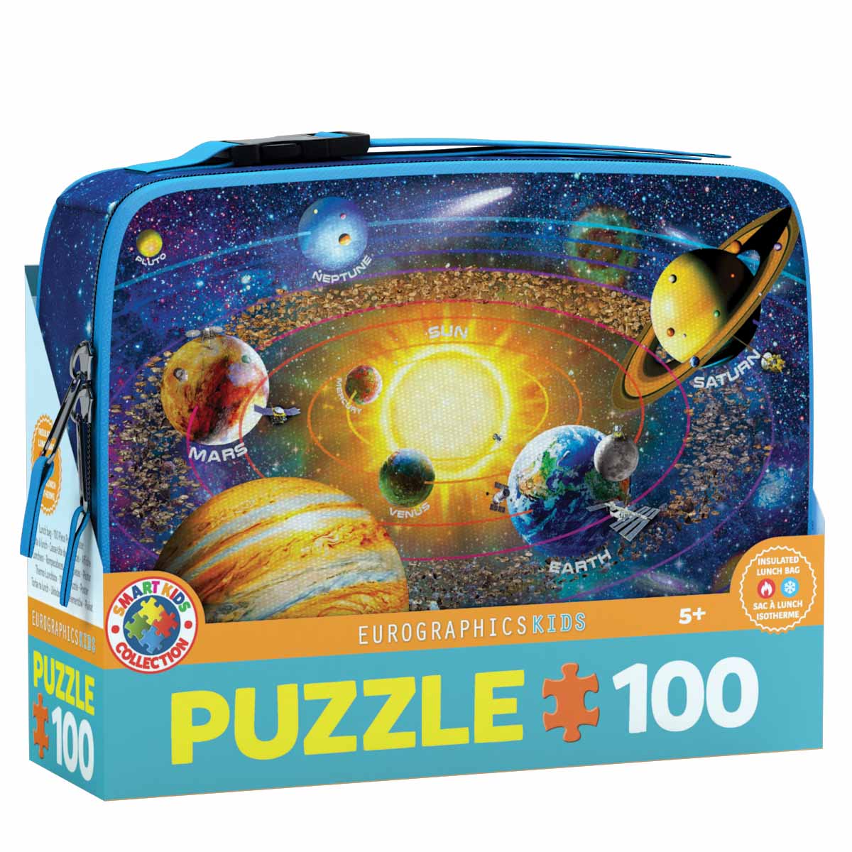 Solar System Puzzle In A Lunch Box 100 Pieces Eurographics Puzzle