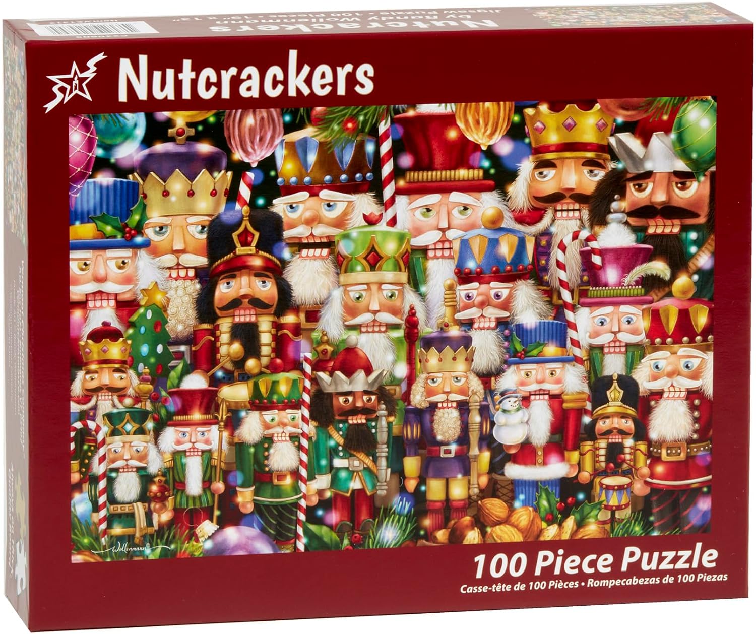 Nutcrackers Pieces Vermont Christmas Company Puzzle Warehouse