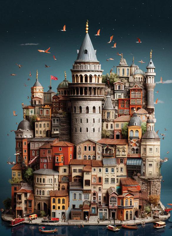 Galata Pieces Anatolian Puzzle Warehouse