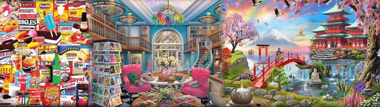1000 Piece Jigsaw Puzzles