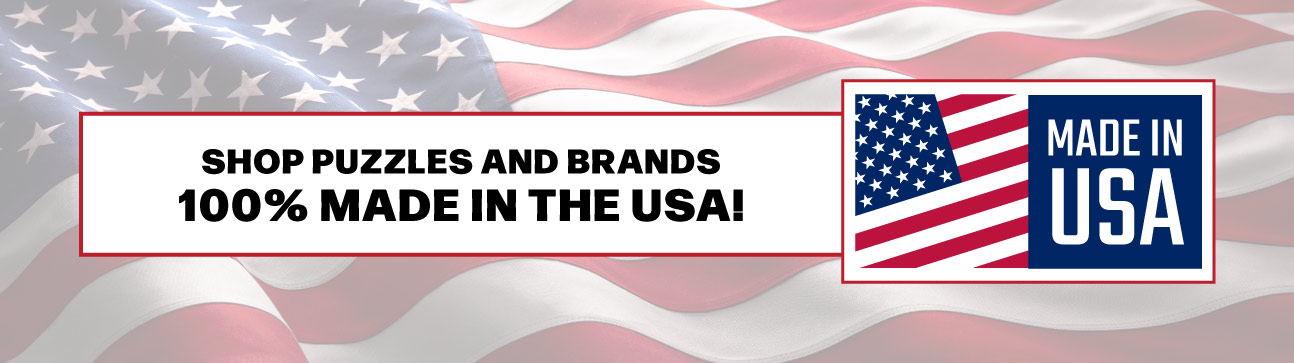 Shop Puzzles & Brands 100% Made In The USA!