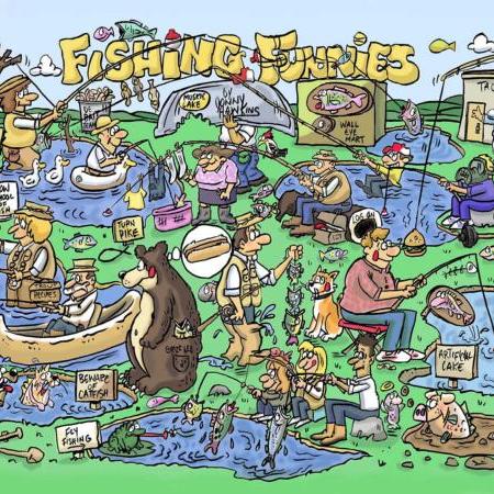 Fishing Funnies by Jonny Hawkins