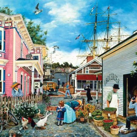 Seacove Village by Susan Brabeau