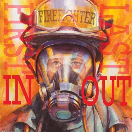 First Responders - Fire Fighter by Steve Henderson