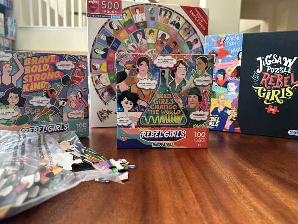 Women's History Month puzzles