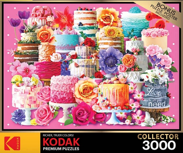 Cake and Flowers Puzzle