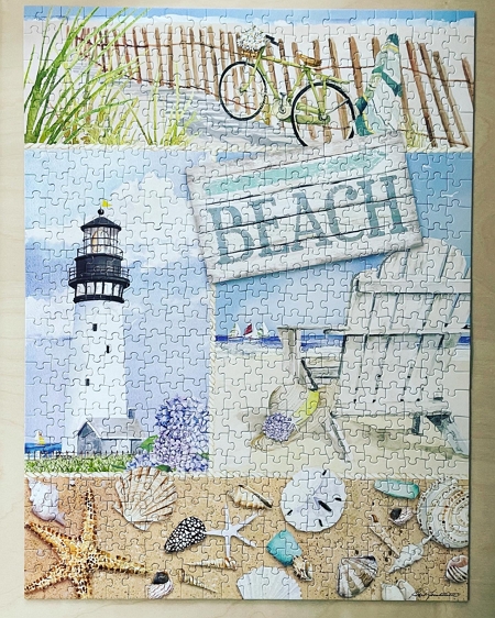 Coastal Collage puzzle