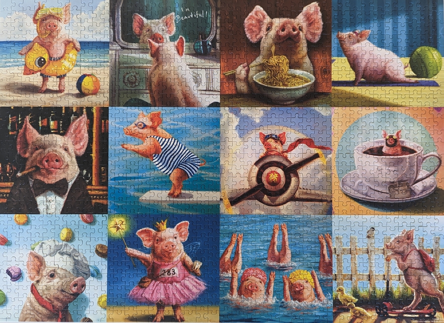 Funny Pigs puzzle