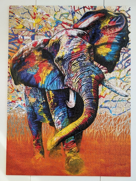 African Colours puzzle