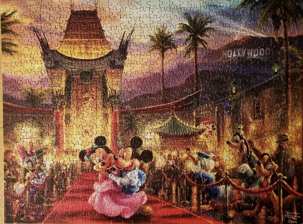 Mickey & Minnie Hollywood puzzle