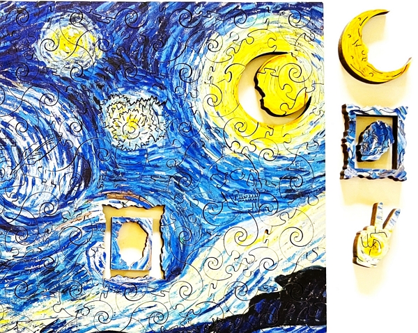 unique pieces in Starry Night