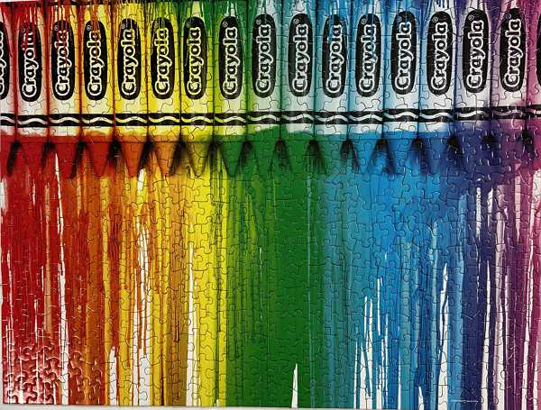 Crayola Dripping in color puzzle