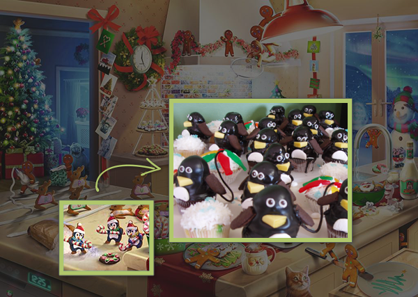 Penguin cookies