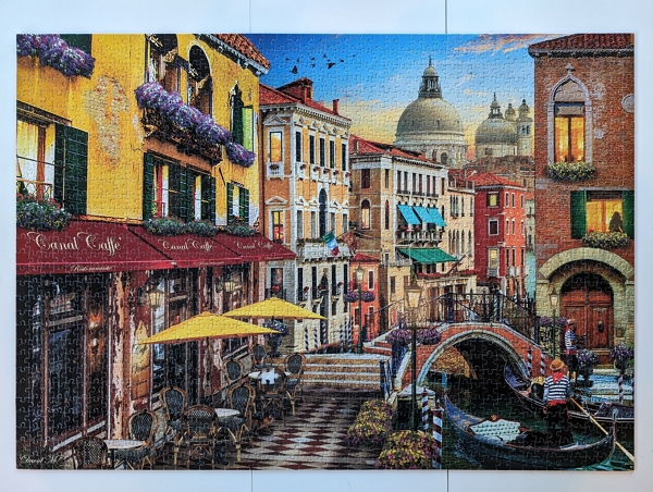 Canal Cafe Venice puzzle
