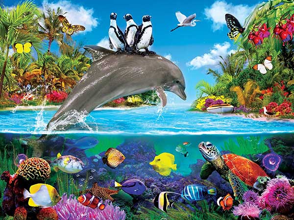 Dolphin Ride puzzle