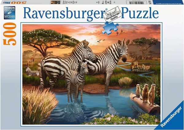 Zebras at the Waterhole puzzle
