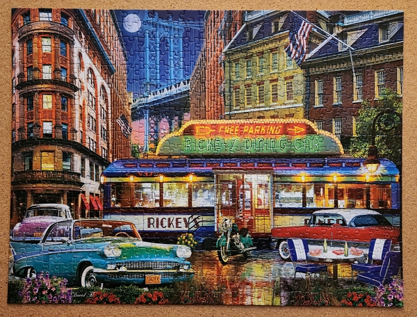 Rickey's Diner Car puzzle