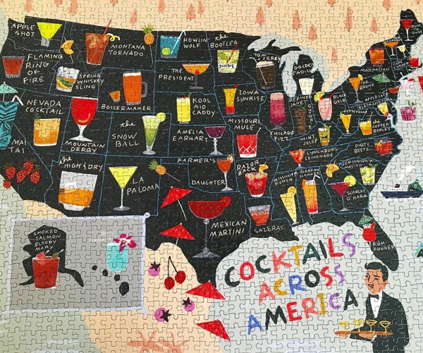 Jigsaw Junkies - Cheers! It’s World Cocktail Day!