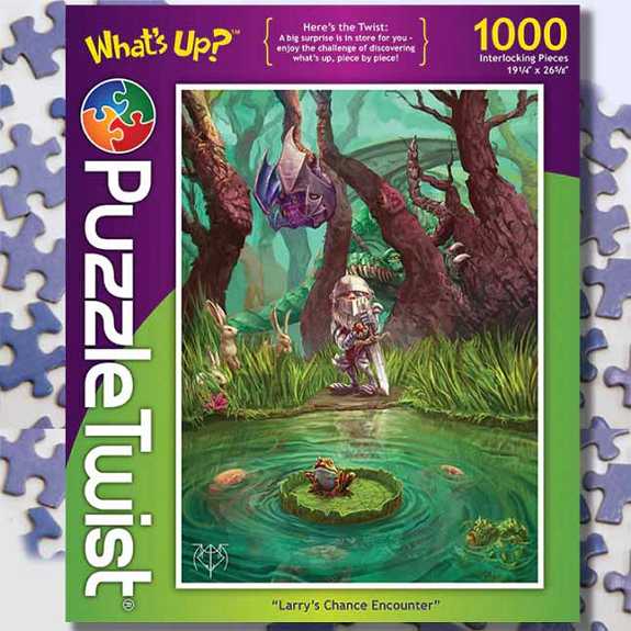 puzzle twist frog puzzle