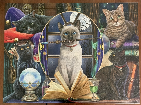 Spell Cats puzzle