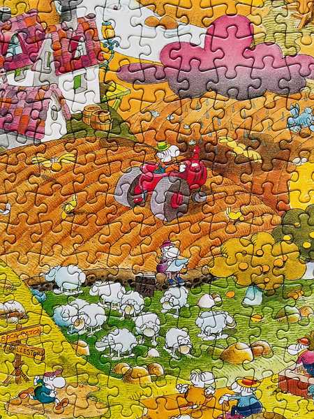 Heye puzzle detail