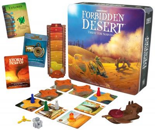 Forbidden Desert game