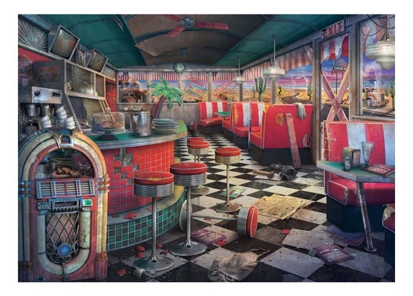 Decaying Diner puzzle