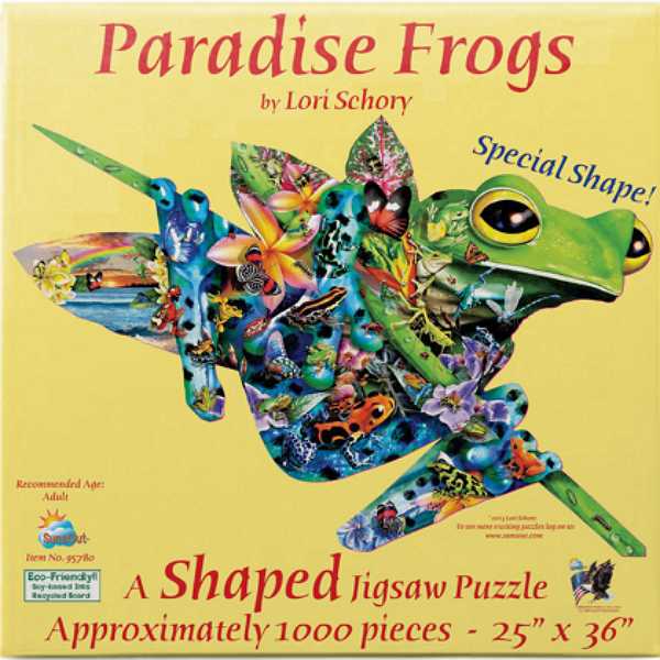 Paradise Frogs puzzle