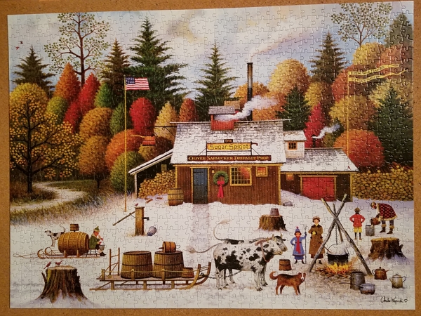 Vermont Maple Tree Tappers puzzle