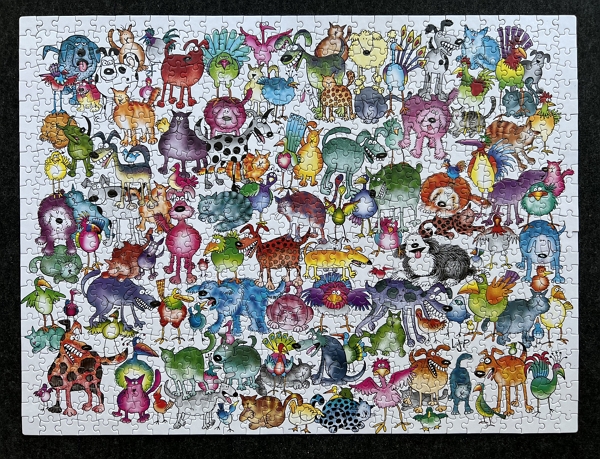 Animal Jam - Cats And Dogs 750 Piece Jigsaw Puzzle