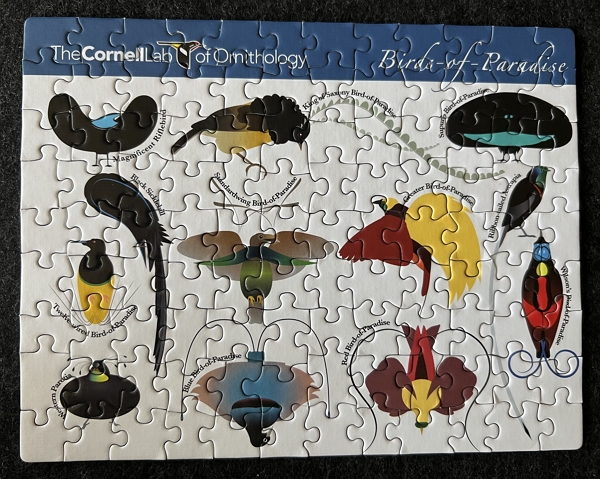 Birds of Paradise puzzle
