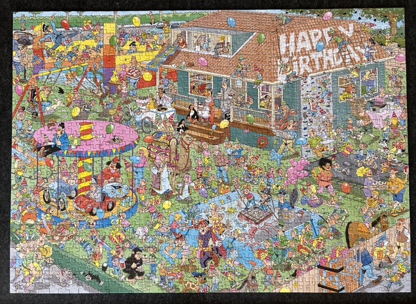 Children's Birthday Party Puzzle