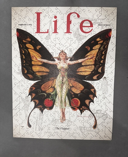 The Flapper, Life – 1922 puzzle complete