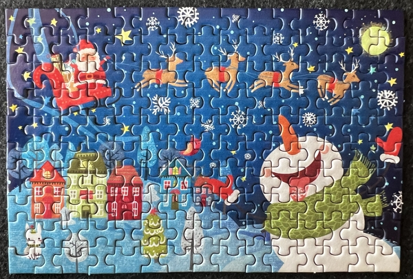 Here Comes Santa puzzle