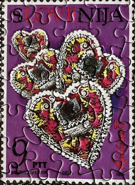 sLOVEnia stamp