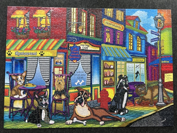 New Dogs On The Block 1000 Piece Jigsaw Puzzle