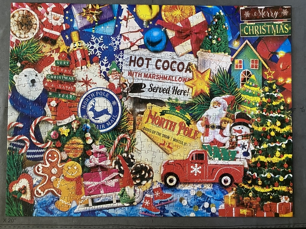 Greetings from the North Pole puzzle