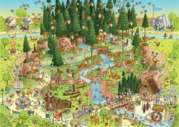 Black Forest Habitat puzzle