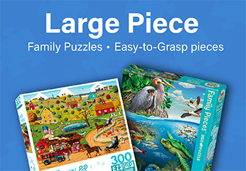 Large Piece Puzzles