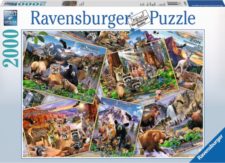 1000-Piece 19519 Ravensburger Park Pals Puzzle 