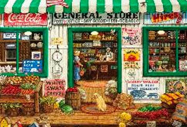 Springbok's 1000 Piece Jigsaw Puzzle Country General Store 