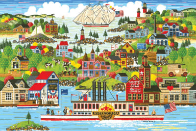 Americana Jigsaw Puzzles
