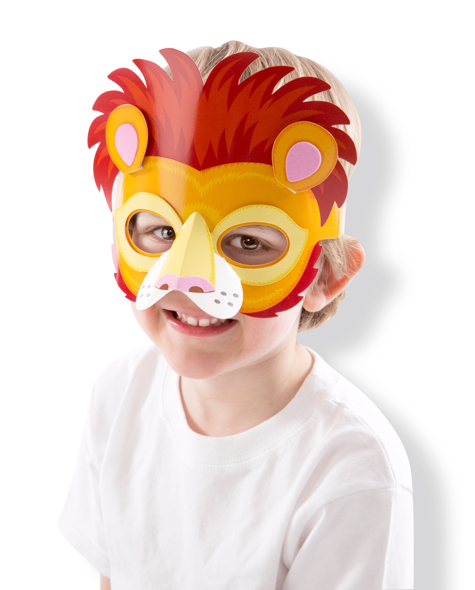 Simply Crafty - Safari Masks, Melissa and Doug | Puzzle Warehouse